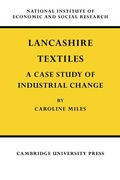 Cover: Lancashire Textiles - Cambridge University Press