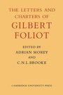 Cover: Gilbert Foliot and His Letters - Cambridge University Press