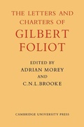 Cover: Gilbert Foliot and His Letters - Cambridge University Press