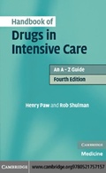 Cover: Handbook of Drugs in Intensive Care - Cambridge University Press