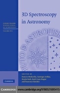 Cover: 3D Spectroscopy in Astronomy - Cambridge University Press