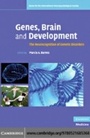 Cover: Genes, Brain and Development - Cambridge University Press