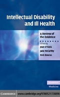 Cover: Intellectual Disability and Ill Health - Cambridge University Press