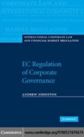 Cover: EC Regulation of Corporate Governance - Cambridge University Press