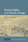 Cover: Human Rights and Climate Change - Cambridge University Press