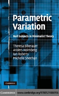 Enlarge image Cover: Parametric Variation - Cambridge University Press