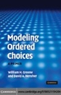 Cover: Modeling Ordered Choices - Cambridge University Press