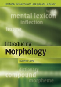 Enlarge image Cover: Introducing Morphology - Cambridge University Press