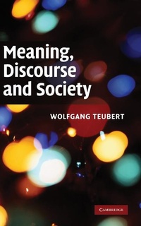 Abbildung von: Meaning, Discourse and Society - Cambridge University Press