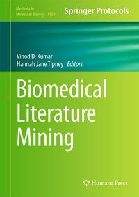 Abbildung von: Biomedical Literature Mining - Humana