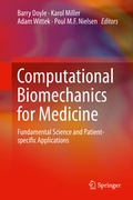 Cover: Computational Biomechanics for Medicine - Springer