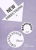 Cover: New Directions in Management and Organization Theory - Cambridge Scholars Publishing