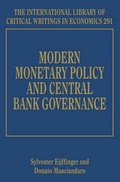 Cover: Modern Monetary Policy and Central Bank Governance - Edward Elgar Publishing