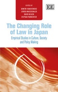 Cover: The Changing Role of Law in Japan - Edward Elgar Publishing