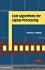 Cover: Fast Algorithms for Signal Processing - Cambridge University Press