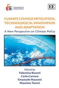 Cover: Climate Change Mitigation, Technological Innovation and Adaptation - Edward Elgar Publishing