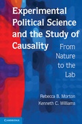 Cover: Experimental Political Science and the Study of Causality - Cambridge University Press