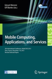 Enlarge image Cover: Mobile Computing, Applications, and Services - Springer