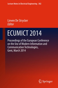 Abbildung von: ECUMICT 2014 - Springer