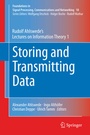 Cover: Storing and Transmitting Data - Springer