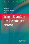 Cover: School Boards in the Governance Process - Springer