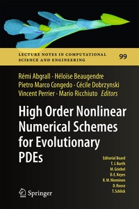 Bild vergrößern Bild: High Order Nonlinear Numerical Schemes for Evolutionary PDEs - Springer