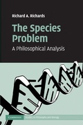 Cover: The Species Problem - Cambridge University Press