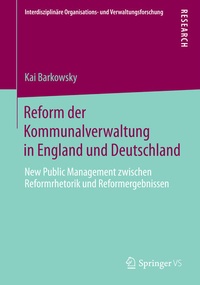 Bild: Reform der Kommunalverwaltung in England und Deutschland - Springer VS