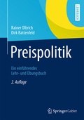 Cover: Preispolitik - Springer Gabler
