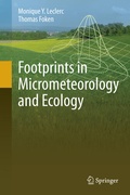 Cover: Footprints in Micrometeorology and Ecology - Springer