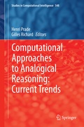 Cover: Computational Approaches to Analogical Reasoning: Current Trends - Springer
