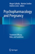 Cover: Psychopharmacology and Pregnancy - Springer