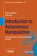 Cover: Introduction to Autonomous Manipulation - Springer