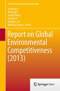 Enlarge image Cover: Report on Global Environmental Competitiveness (2013) - Springer