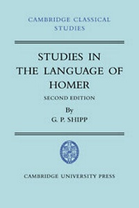 Enlarge image Cover: Studies in The Language of Homer - Cambridge University Press