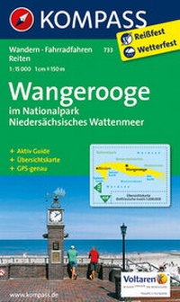 Abbildung von: Wangerooge im Nationalpark NIedersächsisches Wattenmeer - KOMPASS-Karten