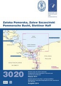 Abbildung von: Zatoka Pomorska, Zalew Szczecinski - Pommersche Bucht, Stettiner Haff - Bundesamt für Seeschifffahrt und Hydrographie