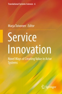 Enlarge image Cover: Service Innovation - Springer