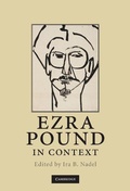 Cover: Ezra Pound in Context - Cambridge University Press