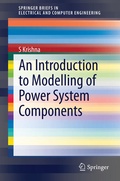 Cover: An Introduction to Modelling of Power System Components - Springer