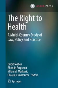 Enlarge image Cover: The Right to Health - T.M.C. Asser Press