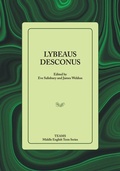Cover: Lybeaus Desconus - Medieval Institute Publications
