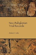Cover: Neo-Babylonian Trial Records - Society of Biblical Literature