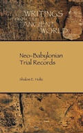 Cover: Neo-Babylonian Trial Records - Society of Biblical Literature