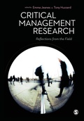 Cover: Critical Management Research - SAGE Publications Ltd