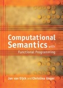 Cover: Computational Semantics with Functional Programming - Cambridge University Press