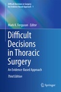 Cover: Difficult Decisions in Thoracic Surgery - Springer