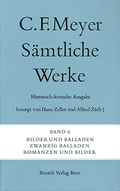 Cover: Bilder und Balladen, Zwanzig Balladen, Romanzen und Bilder - Wallstein