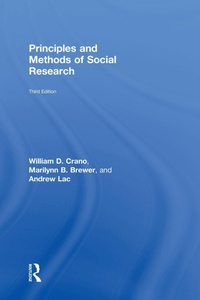 Enlarge image Cover: Principles and Methods of Social Research - Routledge