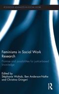Cover: Feminisms in Social Work Research - Routledge